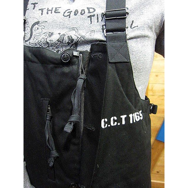 アンクラウド オーバーオール UNCROWD DUCK DECK PANTS UC-2015 BLACK