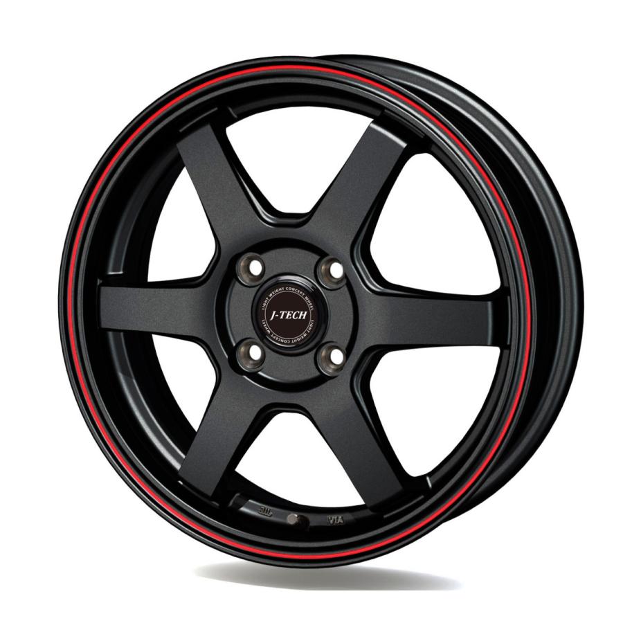 TRYALPHA J-TECH S-6 ブラックエディション 14インチ 4.5J +45 4-100
