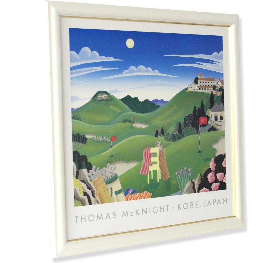 額入りポスター マックナイト トーマス CP TM32 神戸六甲 KOBE 送料