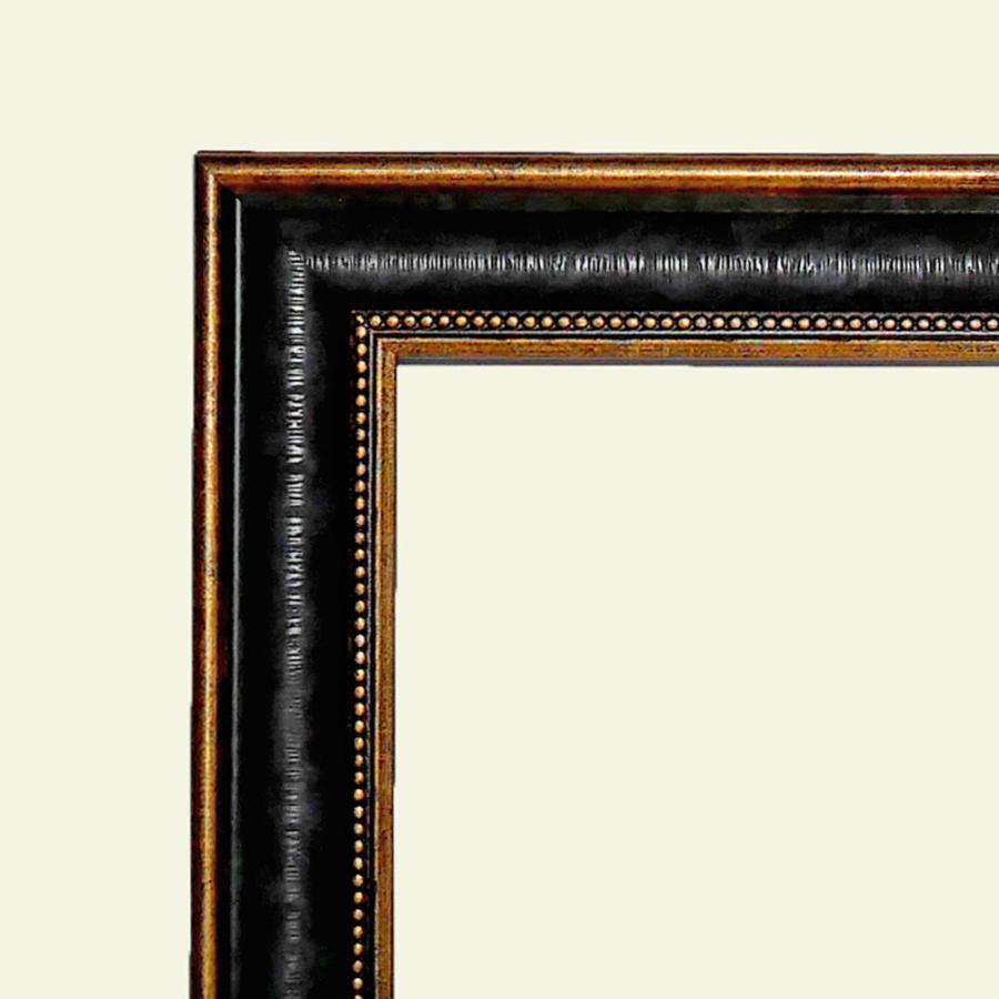 額縁 キャンバス用 F4サイズ Monica フレーム おしゃれ ブラック 黒色