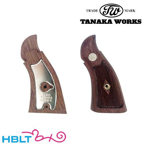 タナカワークス 木製グリップ＋Weight SW Kフレーム スクエアバット