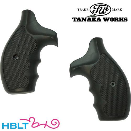 タナカワークス ラバーグリップ SW Kフレーム ラウンドバット M19 M10