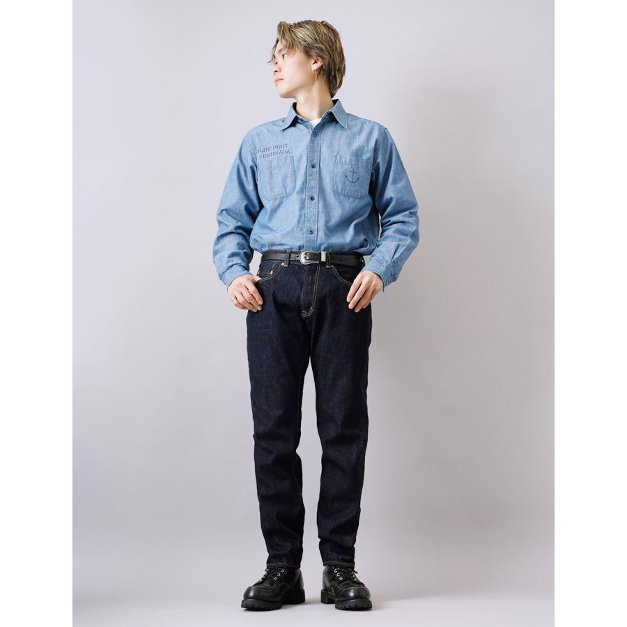 デニムパンツ メンズ セルビッチデニム デニム パンツ ジーンズ