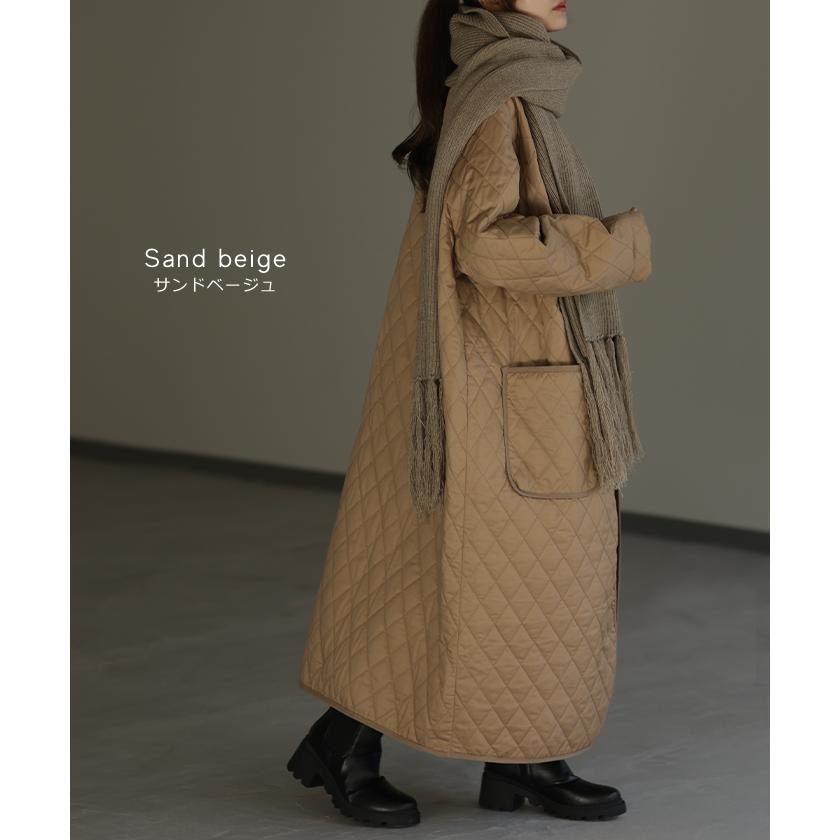 HUG.U（ハグユー） ロングコート キルティング レディース アウター