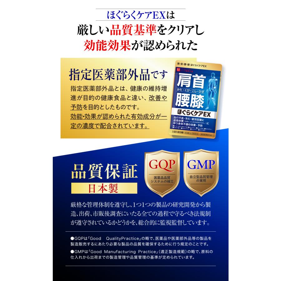 ハーブ健康本舗 ほぐらくケア EX 90錠（30日分）[ 腰痛 肩こり 血流