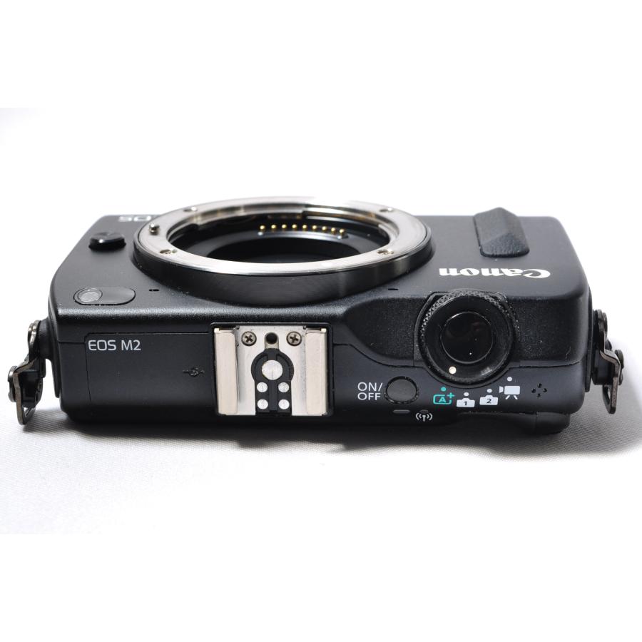 EOS M キヤノン Canon ミラーレス一眼 M2 レンズキット ブラック SD
