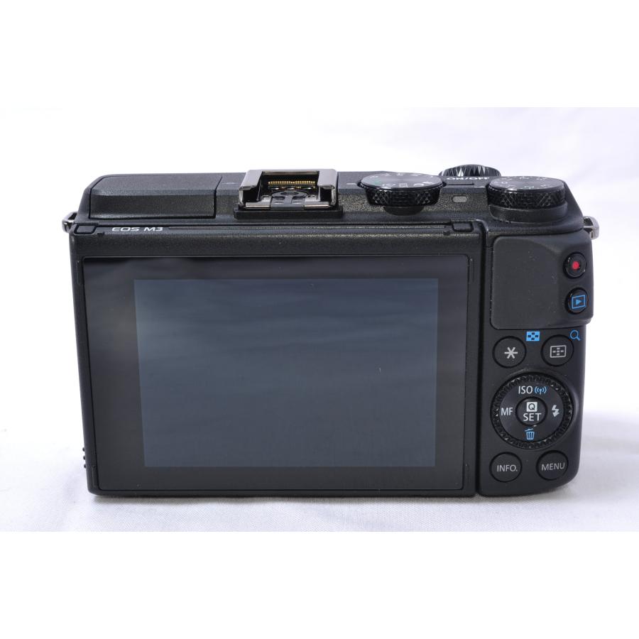 EOS M キヤノン Canon ミラーレス一眼 M3 レンズキット ブラック EF
