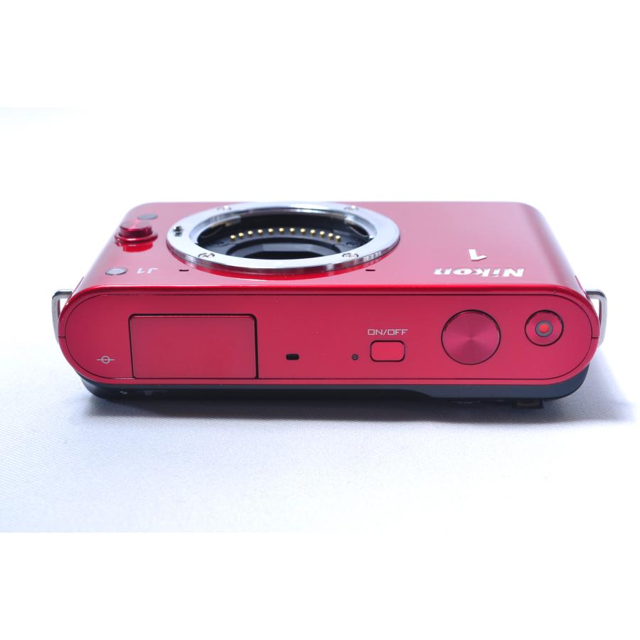 ニコンワン ミラーレス一眼 ニコン Nikon 1 J1 レンズキット レッド SD