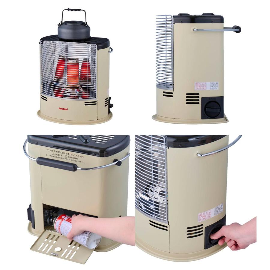 Iwatani（イワタニ） 岩谷産業 カセットガス ストーブ デカ暖III ガス