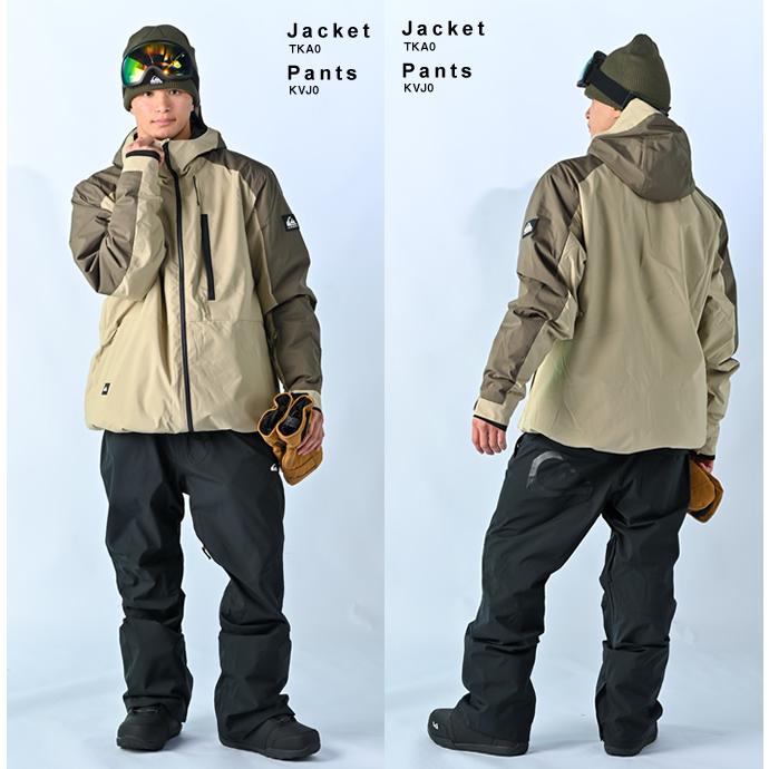 Quiksilver（クイックシルバー） スノーボードウェア 上下セット