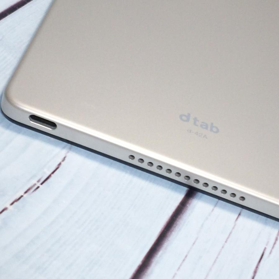 docomo dtab Compact d-42A ゴールド Androidタブレット eSIM対応 本体