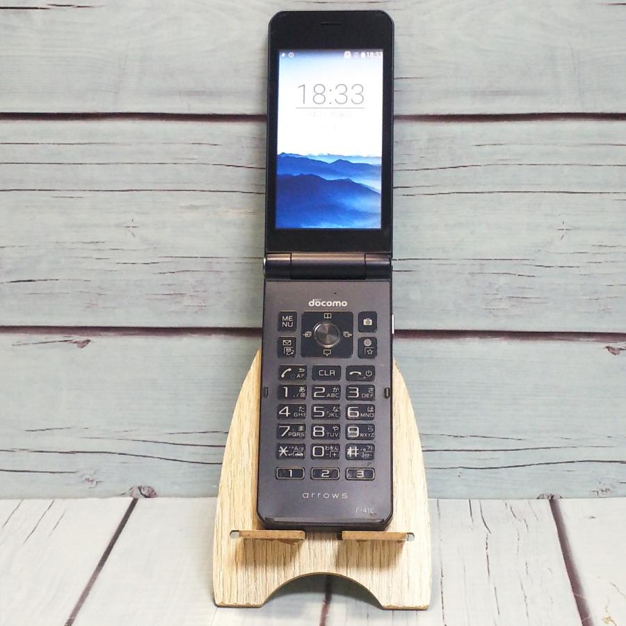 docomo arrows 富士通 ケータイ ベーシック F-41C ネイビー 本体 白