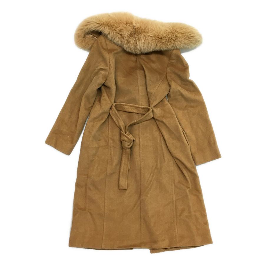 H*a様 MaxMara STUDIO フォックスファー コート 40 マックス 中古