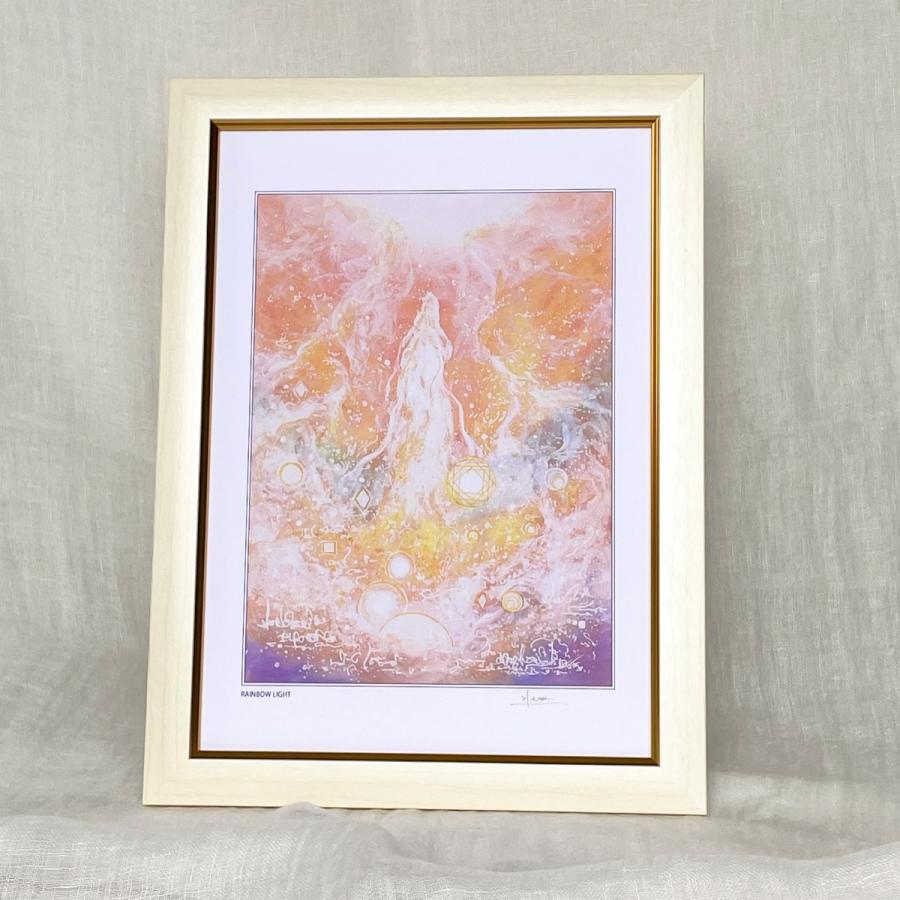 龍神ヒーリングアート RAINBOW LIGHT s 絵画 龍神 風水画 玄関