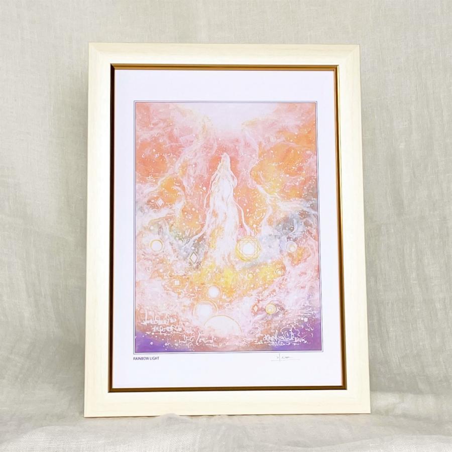 龍神ヒーリングアート RAINBOW LIGHT s 絵画 龍神 風水画 玄関