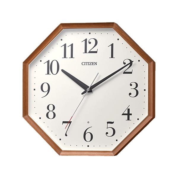 CITIZEN（シチズン） 【期間限定特価】CITIZEN 電波クロック 木枠 八角