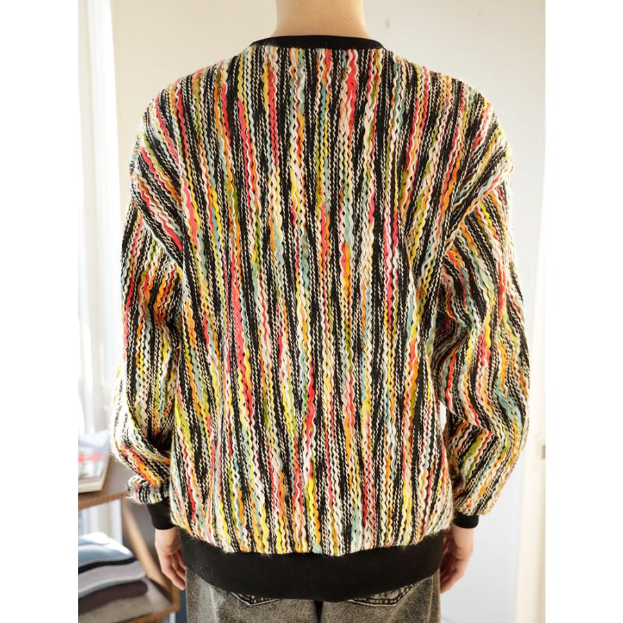 ウッディンドール 3Dニット クージー柄 Coogi 90s 古着系 ヴィンテージ