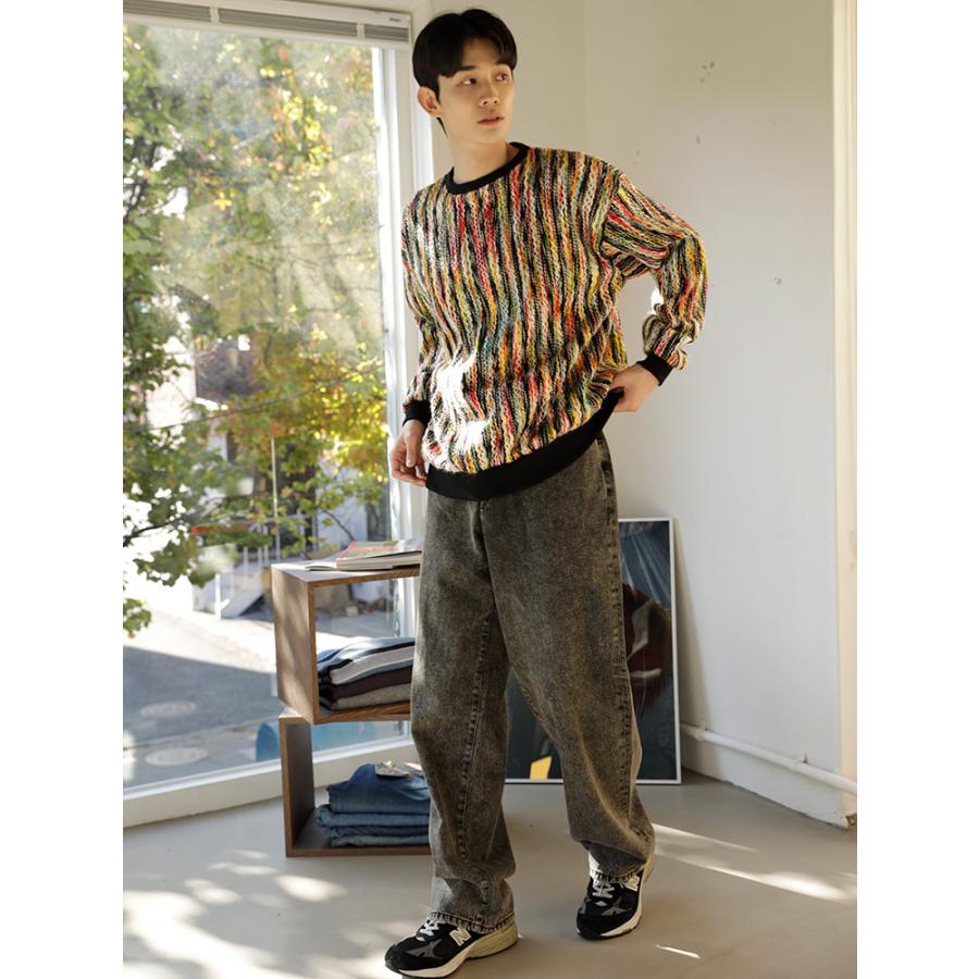 ウッディンドール 3Dニット クージー柄 Coogi 90s 古着系 ヴィンテージ