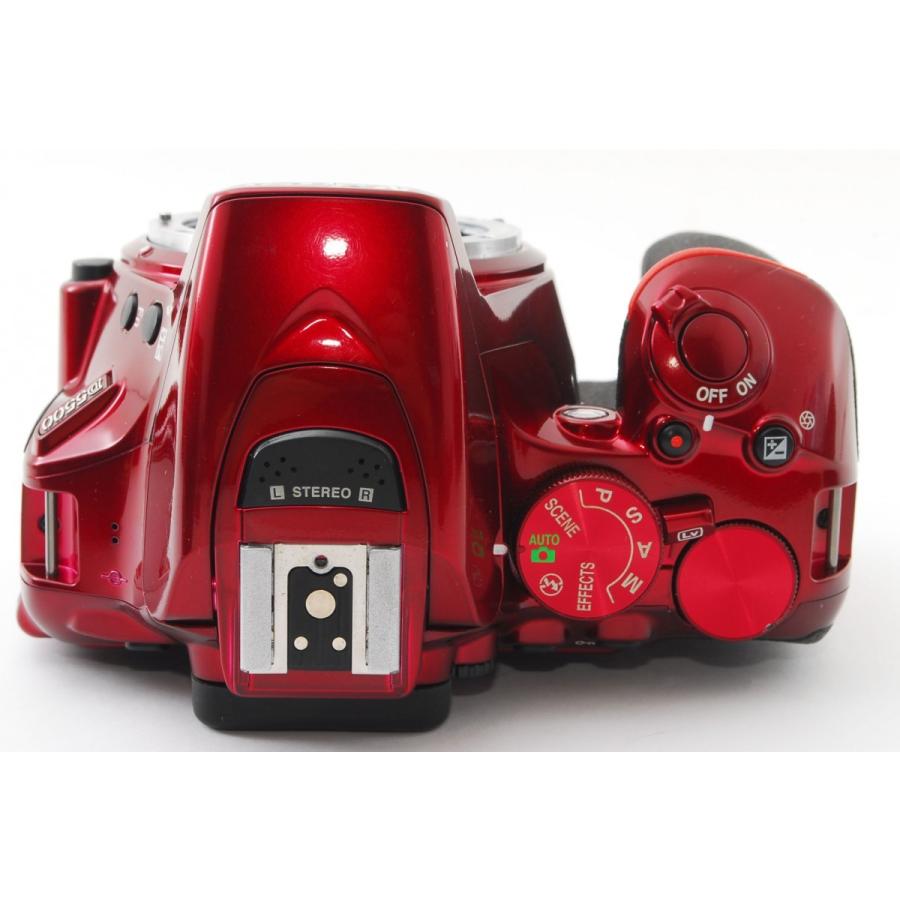 画像転送可能✨Nikon D5500 レッド 一眼レフ 初心者 スタート i-camera