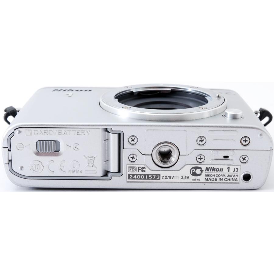 Nikon 1 J ニコン ミラーレス J3 レンズキット シルバー スマホに