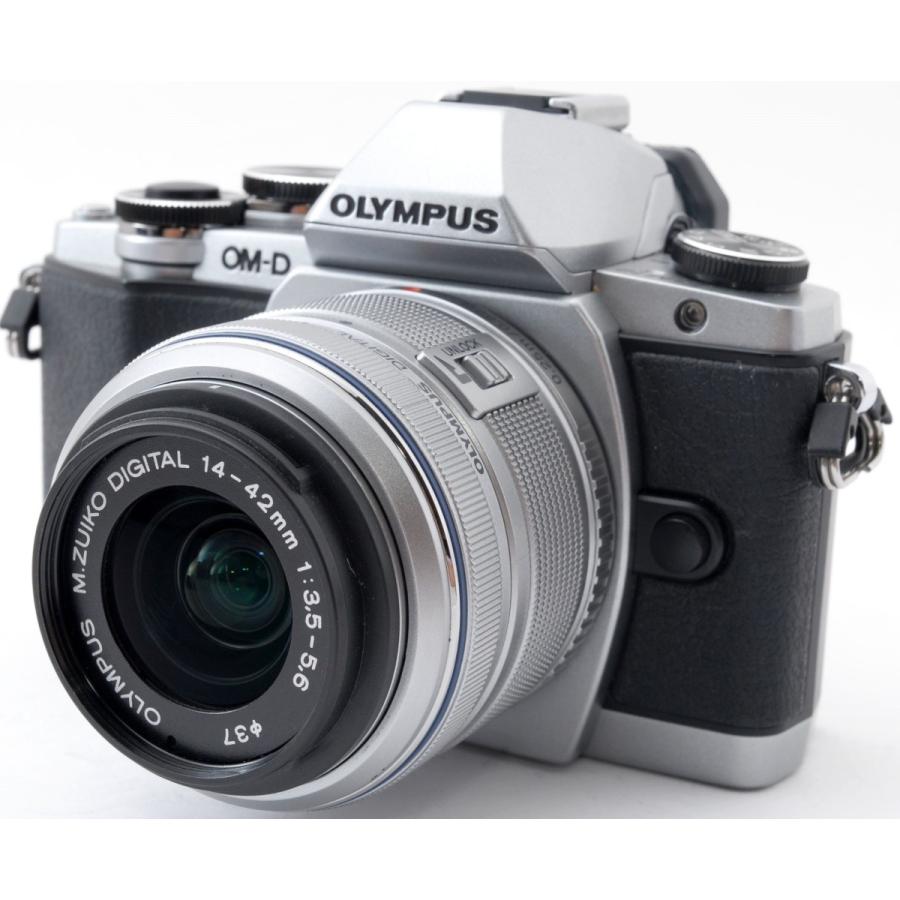 OM-D OLYMPUS オリンパス ミラーレス E-M10 レンズキット シルバー