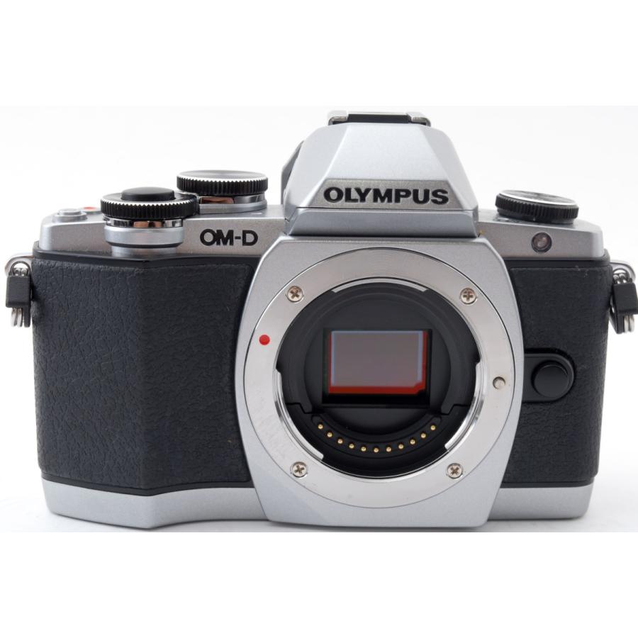 OM-D OLYMPUS オリンパス ミラーレス E-M10 レンズキット シルバー
