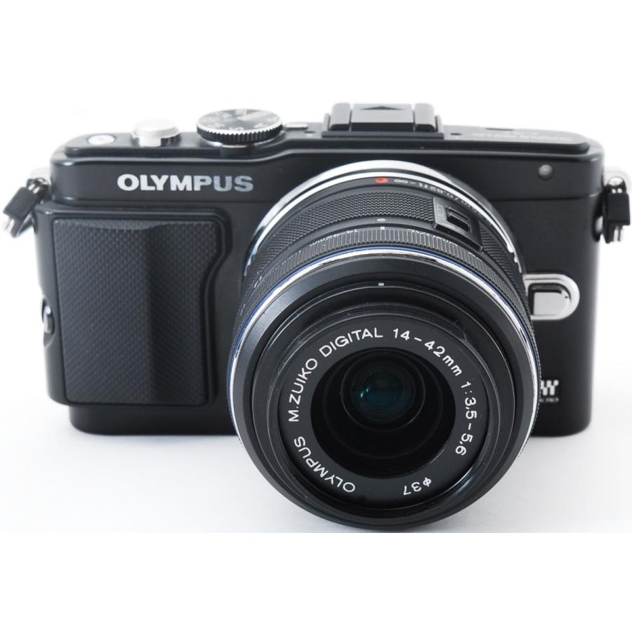 OLYMPUS PEN オリンパス ミラーレス Lite E-PL5 ブラック レンズキット