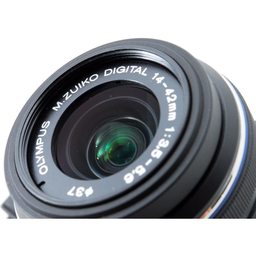 OLYMPUS PEN オリンパス ミラーレス Lite E-PL6 レンズキット ブラック