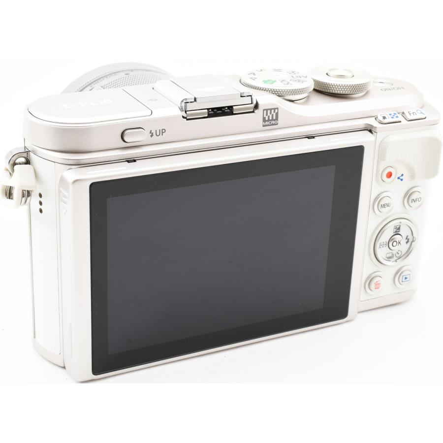 OLYMPUS PEN オリンパス ミラーレス E-PL10 レンズキット ホワイト