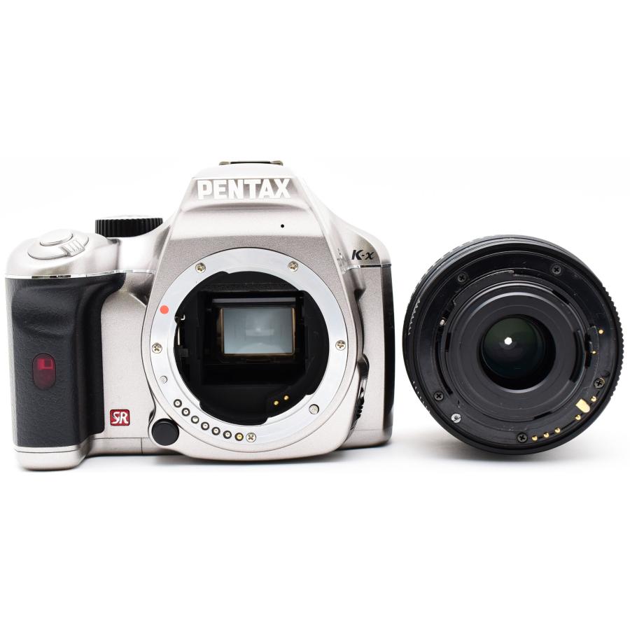 K-x ペンタックス デジタル一眼 PENTAX K-X レンズキット シルバー