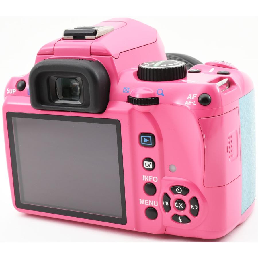 ペンタックス デジタル一眼 PENTAX K-r ピンク×アクア レンズキット
