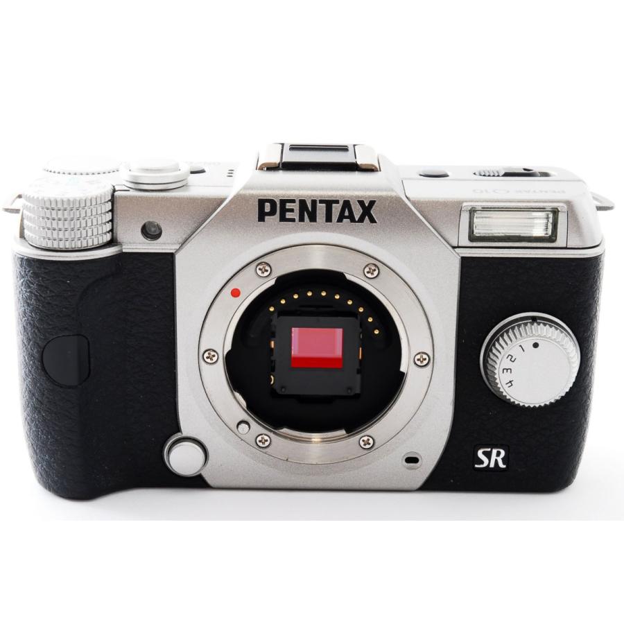 ペンタックス ミラーレス PENTAX Q10 レンズキット シルバー 中古 新品