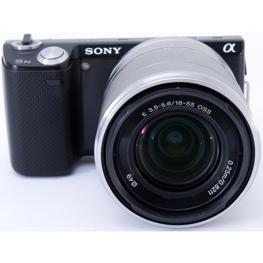 SONY（ソニー） ミラーレス一眼 α NEX-5N ブラック レンズキット 中古