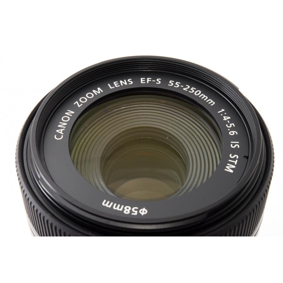 EFレンズ キヤノン 望遠レンズ CANON EF-S 55-250 IS STM 中古 保証 美