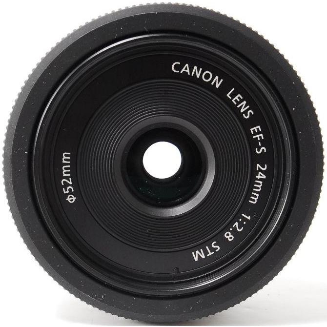 EF-S キヤノン 単焦点 レンズ CANON 24mm F2.8 STM APS-C対応 中古