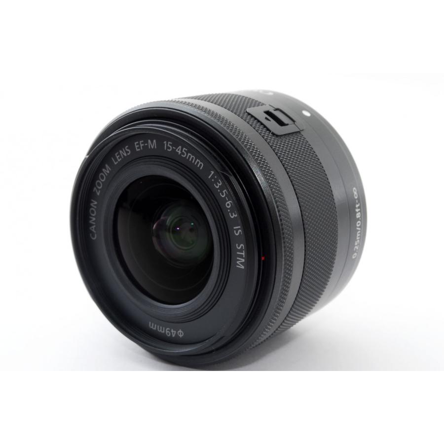 EOS キヤノン ミラーレス CANON M10 レンズキット ブラック 中古 Wi-Fi