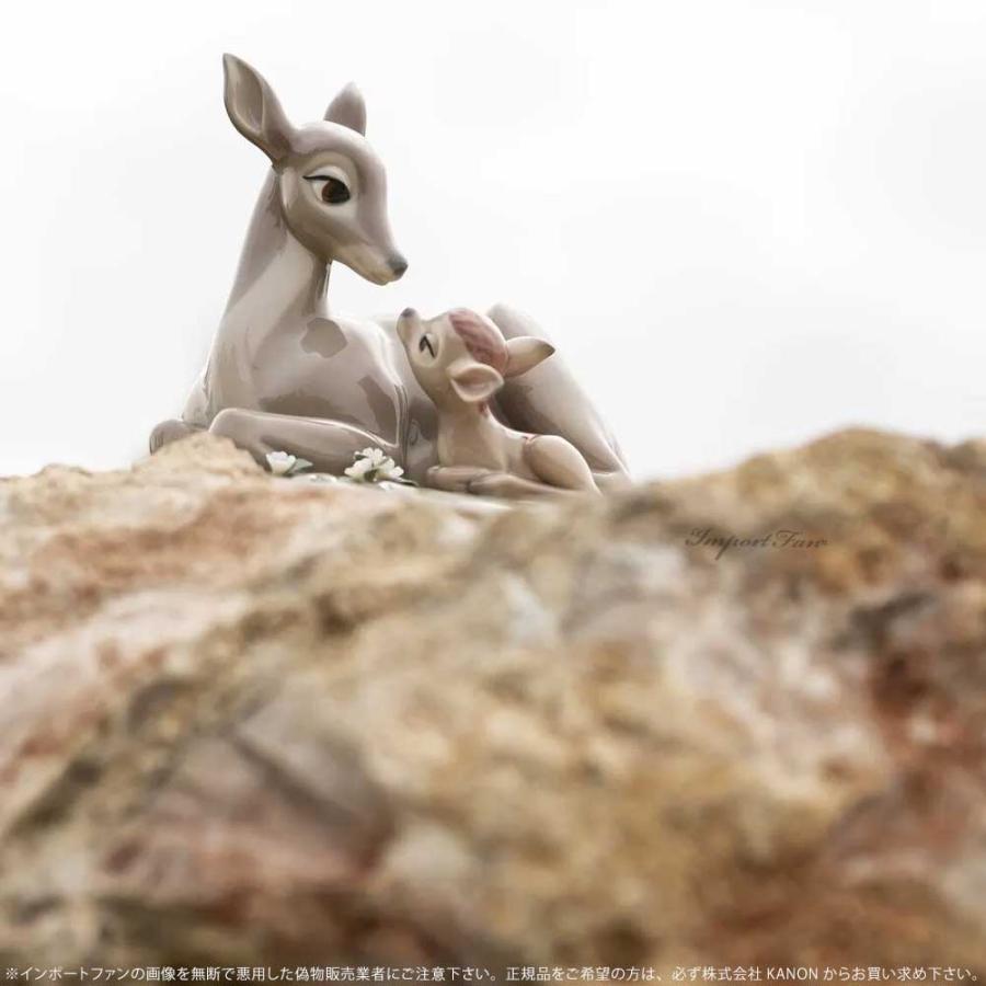Disney（ディズニー） リヤドロ バンビ 鹿 親子 置物 01009350 LLADRO