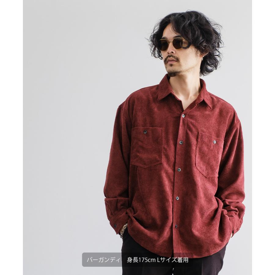improves（インプローブス） シャツ メンズ コーデロイ セットアップ