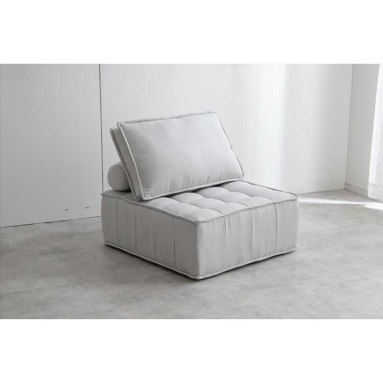 ソファー 一人掛け グレー ゆったり お洒落 モダン 高級 完成品 ホテル