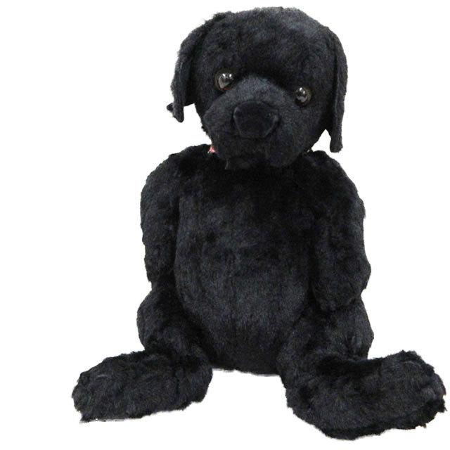 くたくた 座り ブラック （ 黒 ） ラブラドールレトリバー ぬいぐるみ