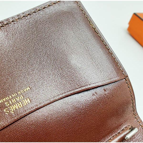 HERMES（エルメス） 中古品 アジェンダPM 手帳カバー ブラウン レザー