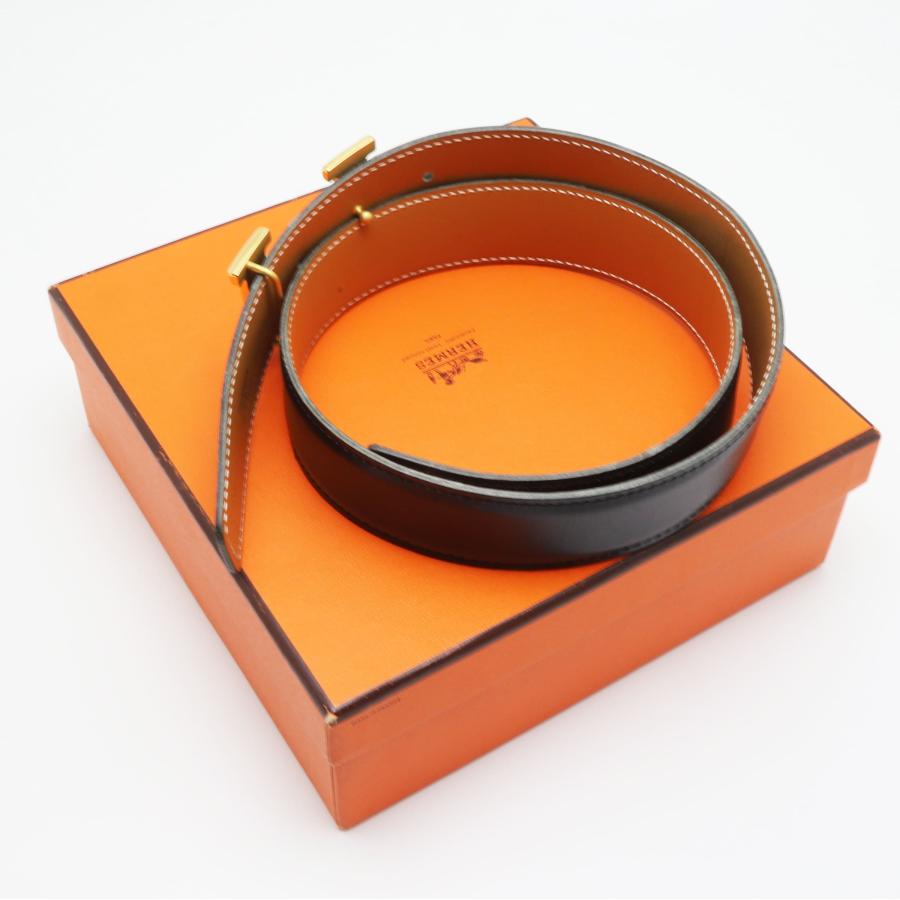 HERMES（エルメス） 中古品 ベルト コンスタンス Hベルト ブラック