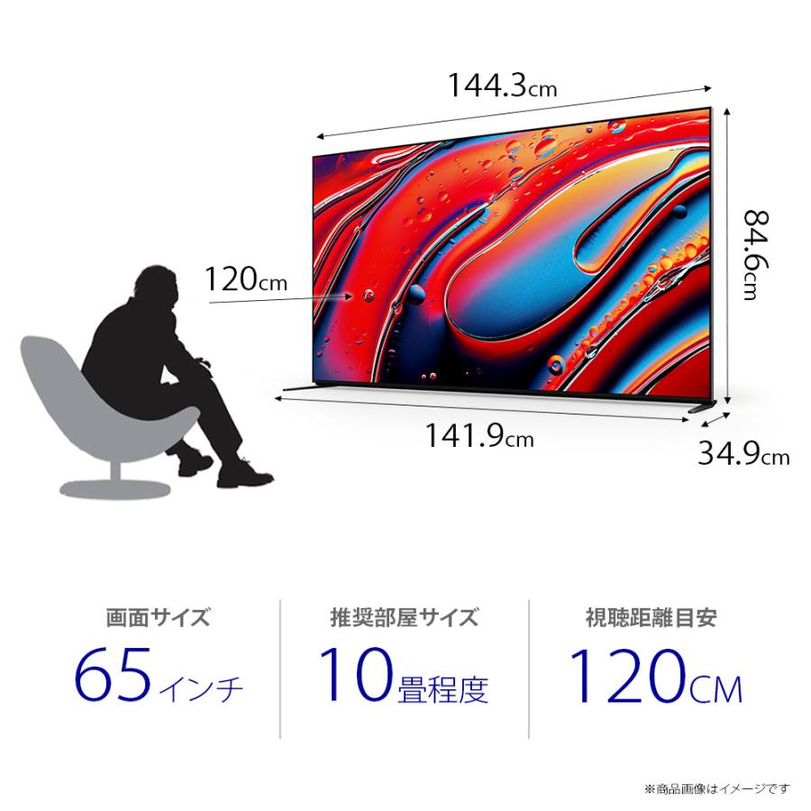 SONY（ソニー） テレビ 65インチ 5年長期保証付き【標準設置無料