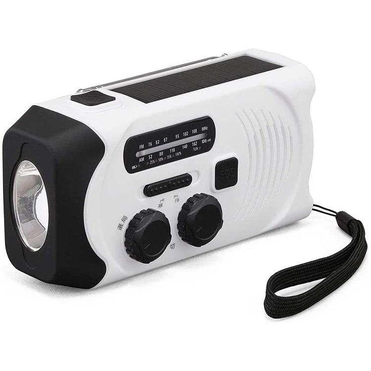 IRIS OHYAMA（アイリスオーヤマ） 防災ラジオ 手回し充電ラジオ スマホ