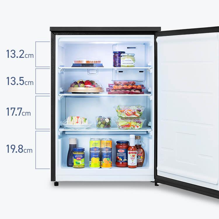 IRIS OHYAMA（アイリスオーヤマ） 冷蔵庫 一人暮らし 小型 スリム 66L