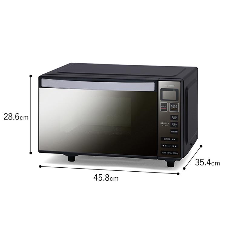 IRIS OHYAMA（アイリスオーヤマ） 電子レンジ フラット おしゃれ 18L