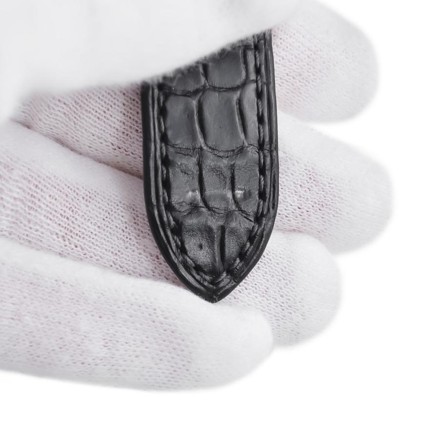 SANTOS DE CARTIER カルティエ サントス ドゥ LM用 クロコバンド