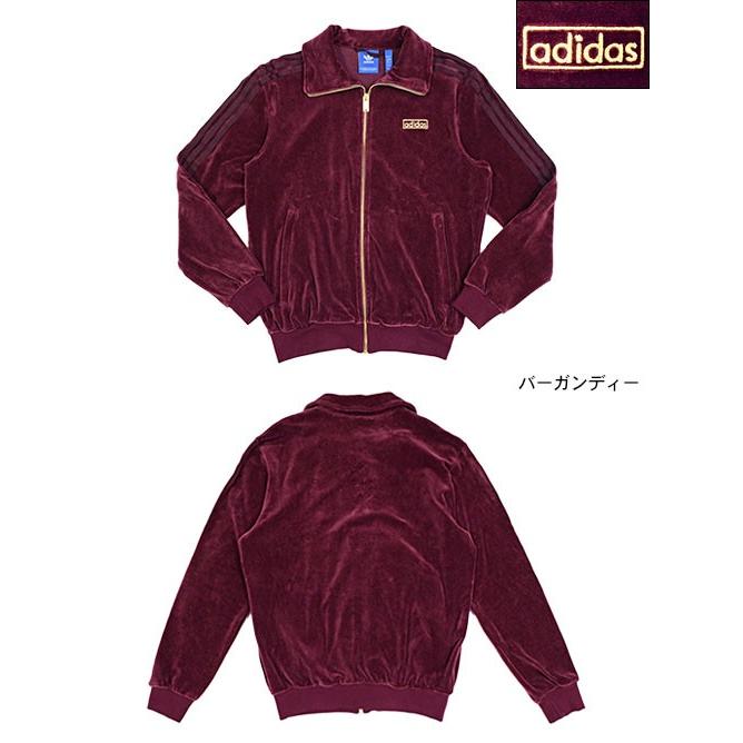 adidas Originals アディダス ジャケット メンズ ベロア ベッケン