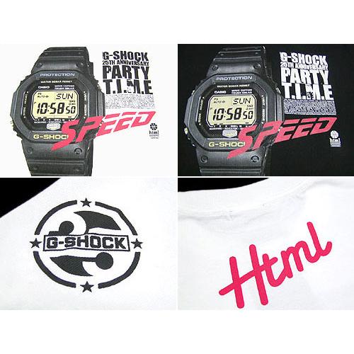 HTML03 html(エイチ・ティー・エム・エル)×G-SHOCK 25th Anniversary