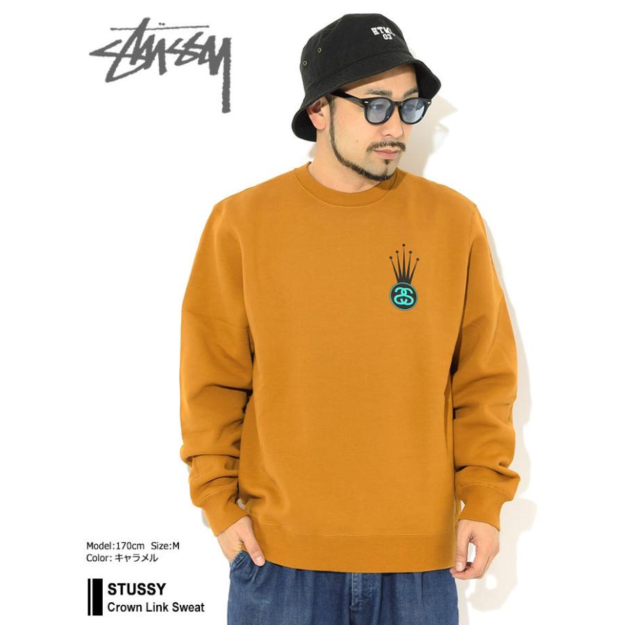 STUSSY（ステューシー） トレーナー メンズ Crown Link ( stussy sweat